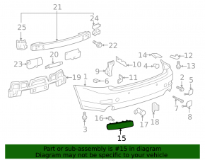 Катафот заднего бампера правый Lexus IS250 IS300 IS350 06-13