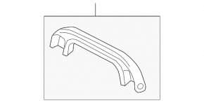 Ручка потолка задняя правая Mazda CX-50 23-26 серая