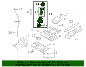 Корпус масляного фильтра Audi A6 C8 19-25 3.0T