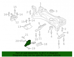 Кронштейн кпп VW Jetta 19-26