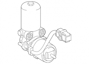 Тормозной усилитель brake booster Lexus UX250h UX300h 19-26