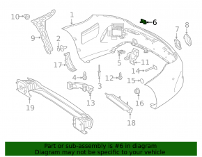 Capac cârlig remorcare bara spate Mercedes Clasa C W205 17-21 AMG, pachet