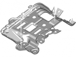 Кронштейн инвертора Lincoln MKZ 13-20 hybrid