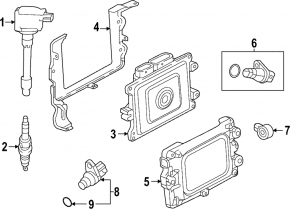 Блок ECU компьютер двигателя Honda Civic XI FE/FL 22-24 5d 2.0 МКПП