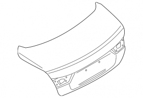 Крышка багажника Infiniti Q50 18-20