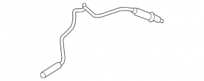 Лямбда-зонд первый Porsche Cayenne 19-26 2.9T, 3.0T, 4.0T