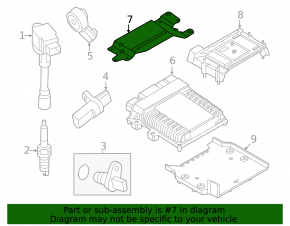 Кронштейн блока ECU компьютер двигателя Nissan Murano 25-26