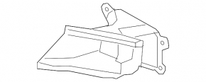 Deflector radiator cutie de viteze Lexus RX450h 20-22