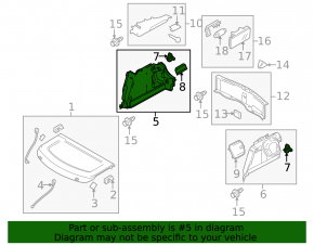 Обшивка арки правая Mazda3 MPS 09-13
