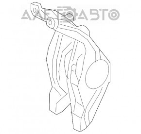 Suport motor spate pentru Mercedes GLA 14-20 nou original