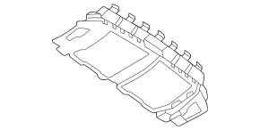 Suport senzor deschidere portbagaj superior pentru Mercedes W167 GLE 350 450 20-23