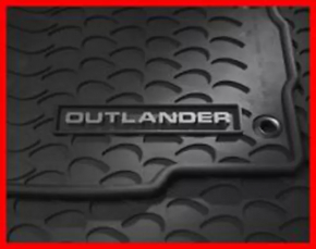 Комплект ковриков салона ткань Mitsubishi Outlander 14-21 черный