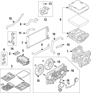 Baterie de acumulator asamblată VVB pentru Nissan Leaf 18-22 40 kWh