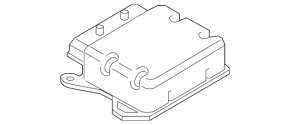 Модуль srs airbag компьютер подушек безопасности VW Jetta 19-26