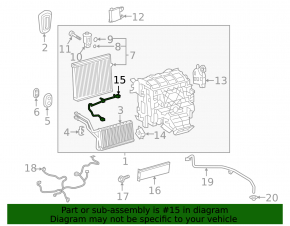 Senzor de temperatură evaporator Lexus UX250h 19-26
