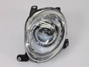 Фара передняя левая Fiat 500 12-19 с линзой