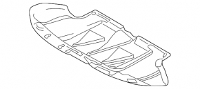 Защита двигателя передняя Audi A6 06-11