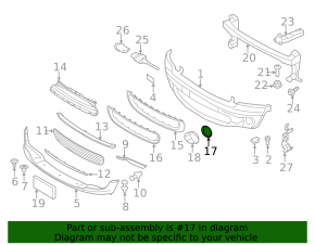 Рамка птф правая Mini Cooper R56 R58 12-12