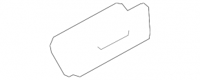 Deflector conductă de aer dreapta, bord central, Nissan Kicks 18-24 SR, SV, cromat