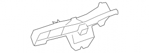 Механизм ручки двери передней правой Mercedes GLS-class X166 13-19