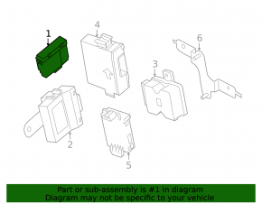 BCM Body Control Module передний Mazda 6 18-21