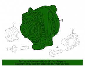 Generator Land Rover Discovery 17-25