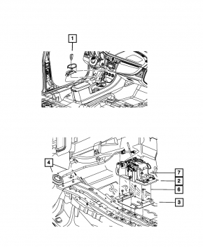 Шифтер КПП Chrysler 200 11-14 autostick