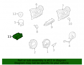 Кнопка Start-Stop Mini Cooper Countryman R60 10-16 с накладкой, клей на кнопке
