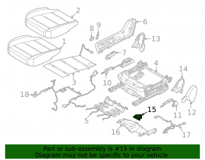 Датчик присутствия пассажира Nissan Murano 25-26