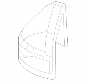 Capac oglindă dreapta Mercedes Metris W447 16-23