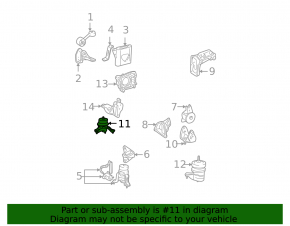 Подушка двигателя правая Lexus RX300 RX330 RX350 04-09