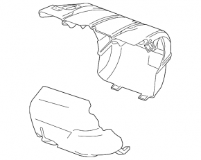 Накладка впускного коллектора Chevrolet Malibu 13-15 2.5