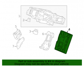 Body control module Honda Accord 18-20