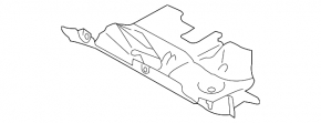 Накладка над коленями пассажира Subaru Forester 08-13 SH