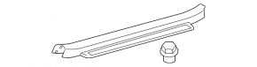 Накладка порога передняя левая Lexus IS250 IS350 06-08 черн