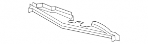 Grila radiatorului superioara Acura MDX 14-16, noua, originala
