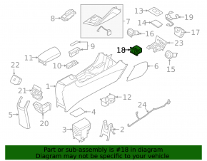 USB Hub Kia Niro 20-22 HEV, PHEV