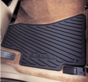 Комплект ковриков салона резина Subaru Impreza WRX GH 08-11 черная