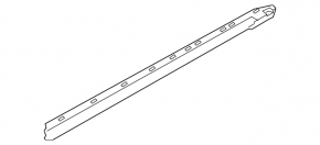 Кронштейн порога правый BMW X5 F15 14-18