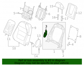 Мотор регулировки спинки водительского сиденья Audi A4 B8 13-16 рест