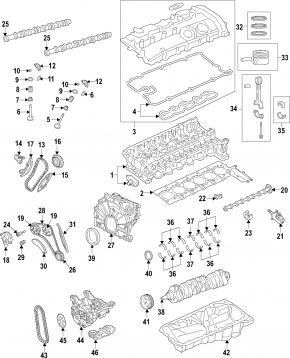Поршень BMW 7 G11 G12 16-19 B58