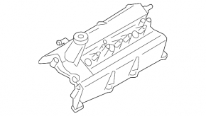 Крышка клапанная задняя Nissan Maxima A36 16-