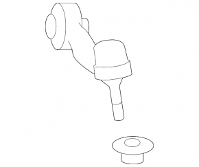 Braț de control superior, față dreapta, spate, Lexus LS460 LS600h 08-17 AWD