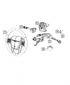 Lateral Accelerometer Sensor Dodge Grand Caravan 11-20