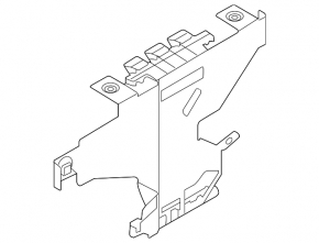 Кронштейн блока ECU компьютера двигателя Audi A3 22-26