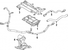 Высоковольтный кабель Mazda CX-90 24-26 PHEV
