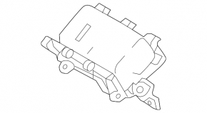 Подушка безопасности airbag пассажирская в торпеде Mazda CX-50 23-26
