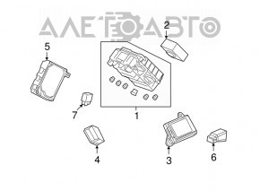 FUEL PUMP MODULE Acura MDX 07-13