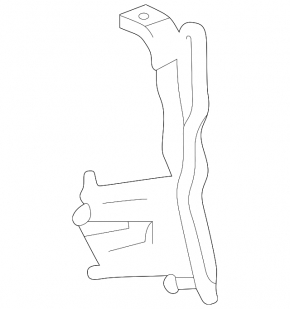 Placă de blocare capotă Lexus LX 98-07