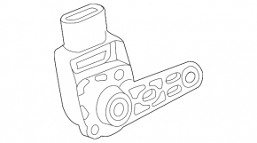 Датчик наклона кузова c тяжкой Mercedes CLA 14-19